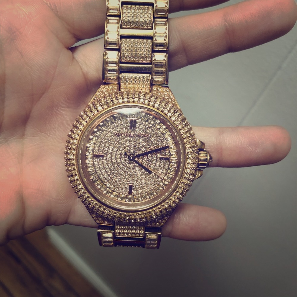 Michael Kors rose gold watch
